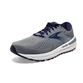 1103271D491 BROOKS MEN'S BEAST 20 SUPPORTIVE RUNNING BLUE/GRAY/PEACOAT SIZE 8.5 - Like New