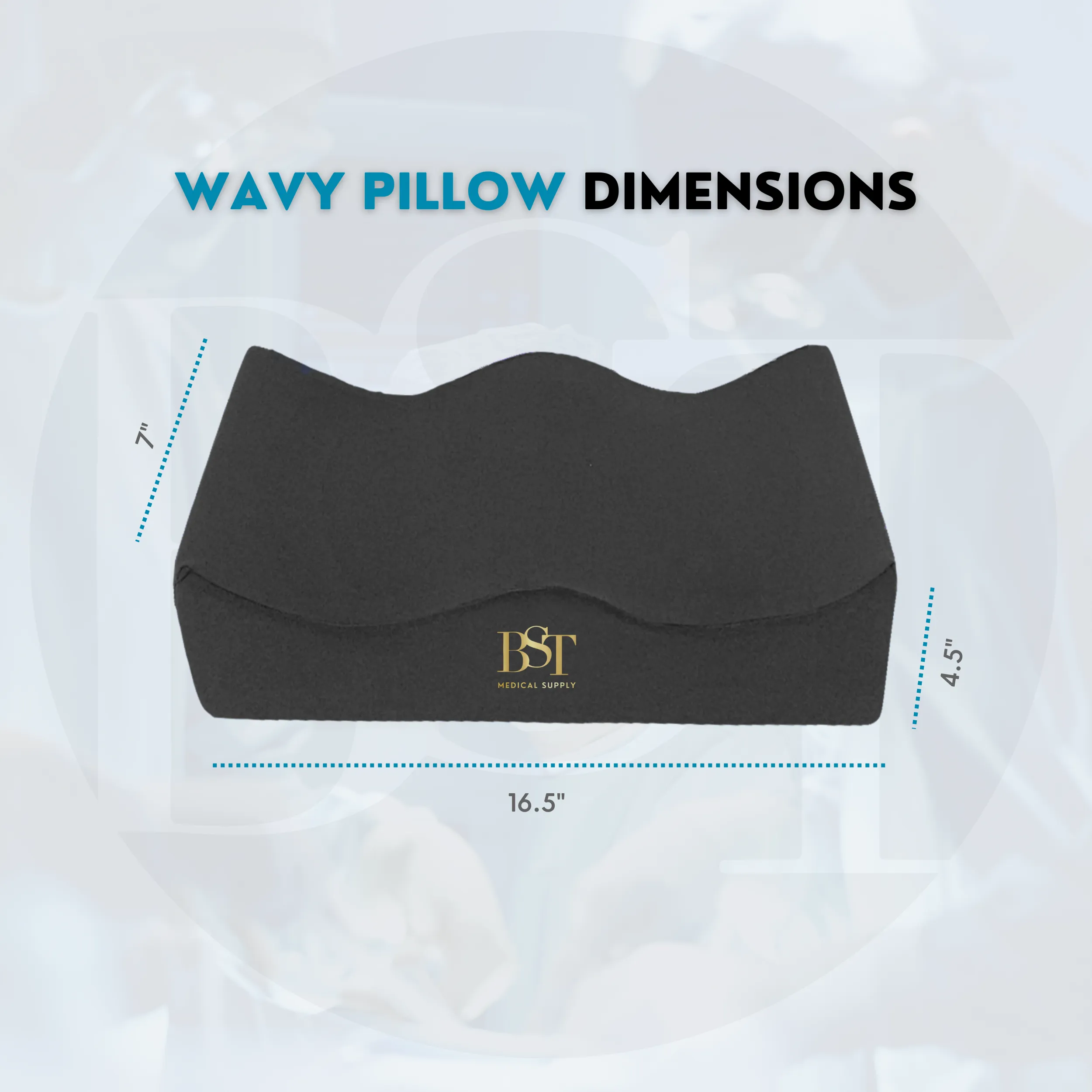 1782 BBL Brazilian Buttlift Wavy Pillow