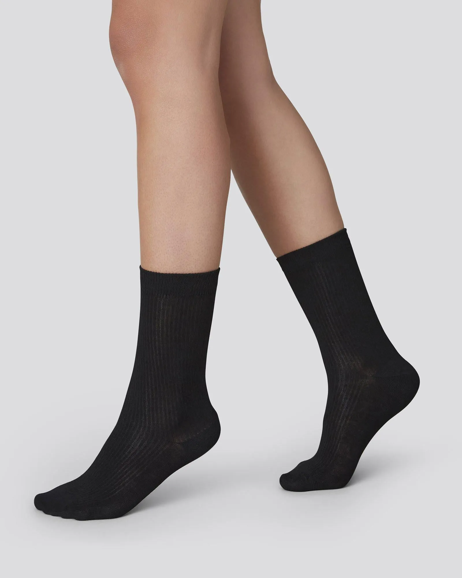 2-Pack Billy Bamboo Socks Black