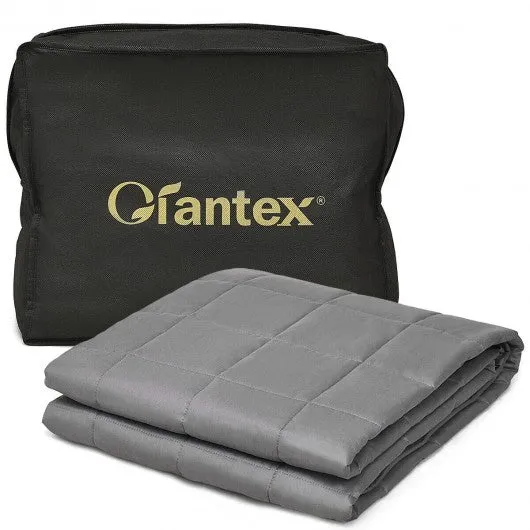 20 lbs 60" x 80" 100% Cotton Weighted Blanket - Gray