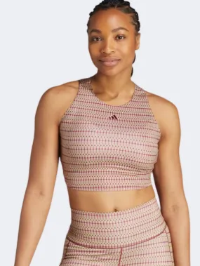 Adidas Yoga Studio Women Training Tank Shadow Red/Orchid
