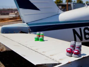 Airplane Rattle Socks
