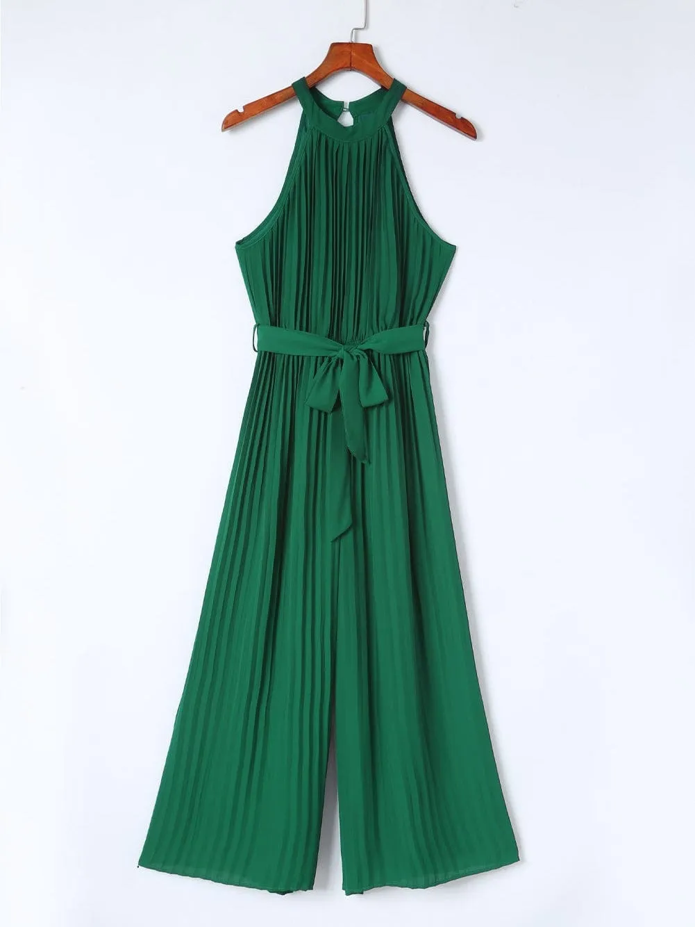 All-Occasion Pleated Jumpsuit