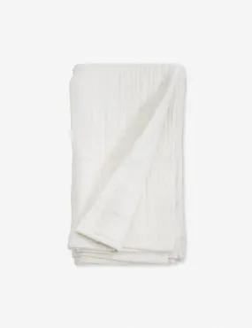 Arrowhead Textured Cotton Blanket by Pom Pom at Home