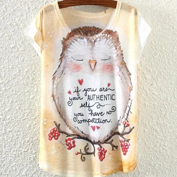 Authentic Self Owl Shirt