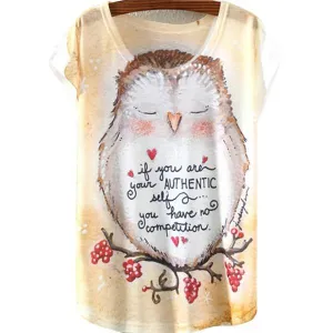 Authentic Self Owl Shirt