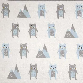 Barry Bear Nursery Pram Blanket Gift Idea