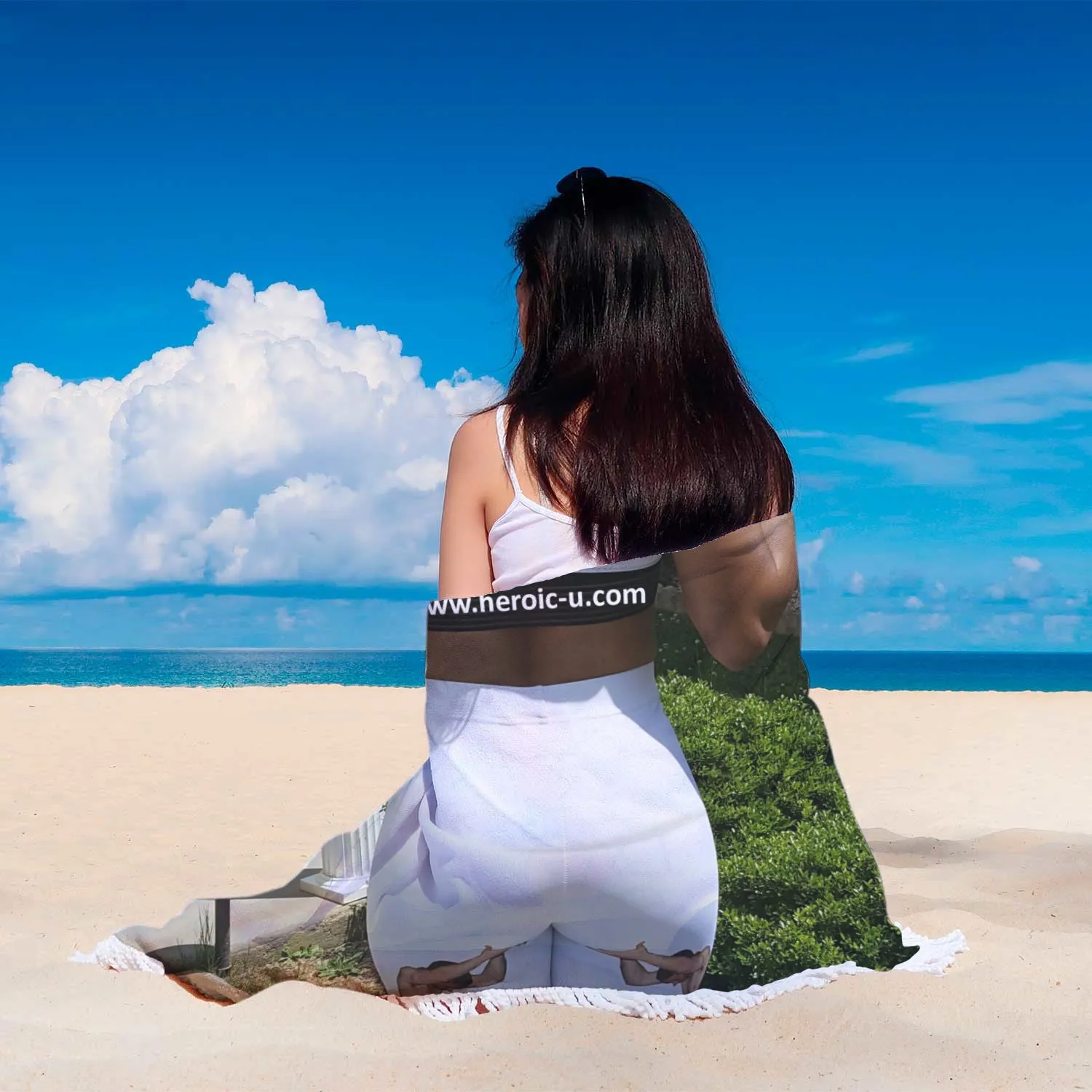 Beach Blanket Praises Her Booty Wide View - Krush_Fit