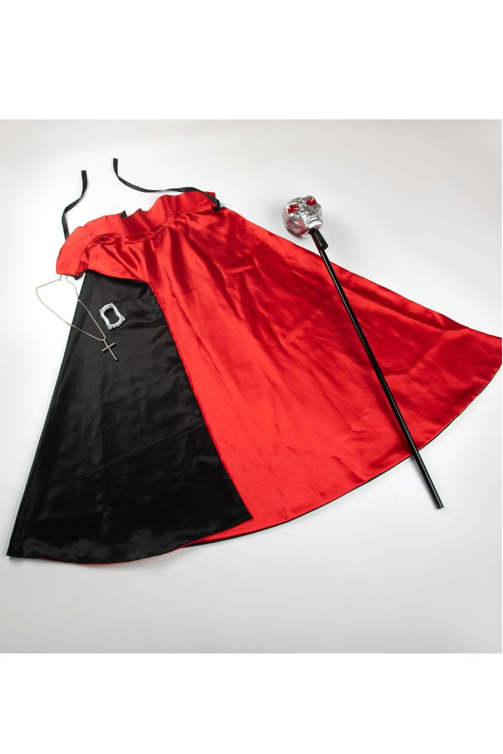 Black And Red Halloween Dracula Theme Play Set Of 4