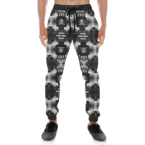 Black and White Sage Men's Sweatpants