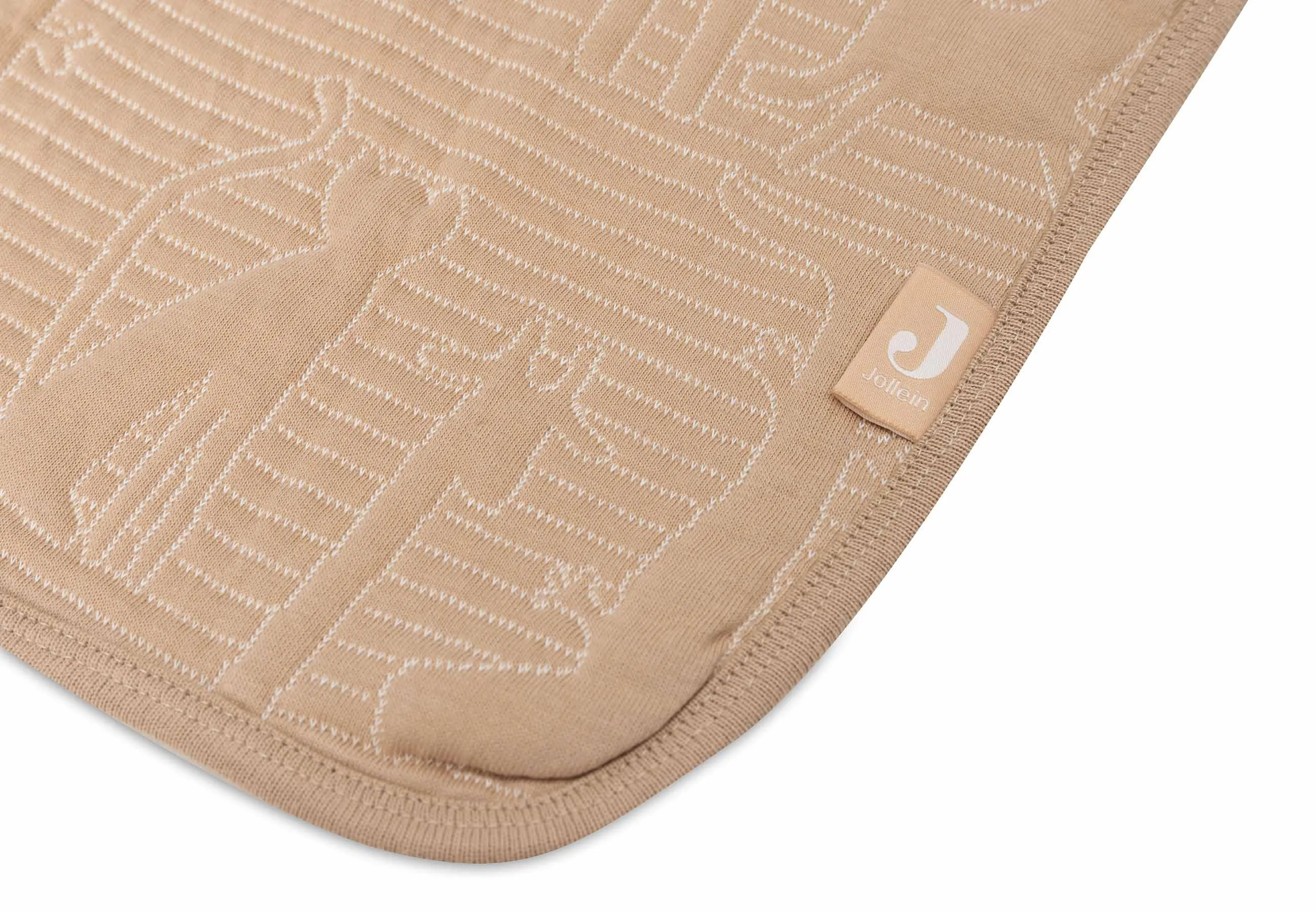 Blanket Cot 100x150cm Jungle Jambo - Biscuit/Oatmeal