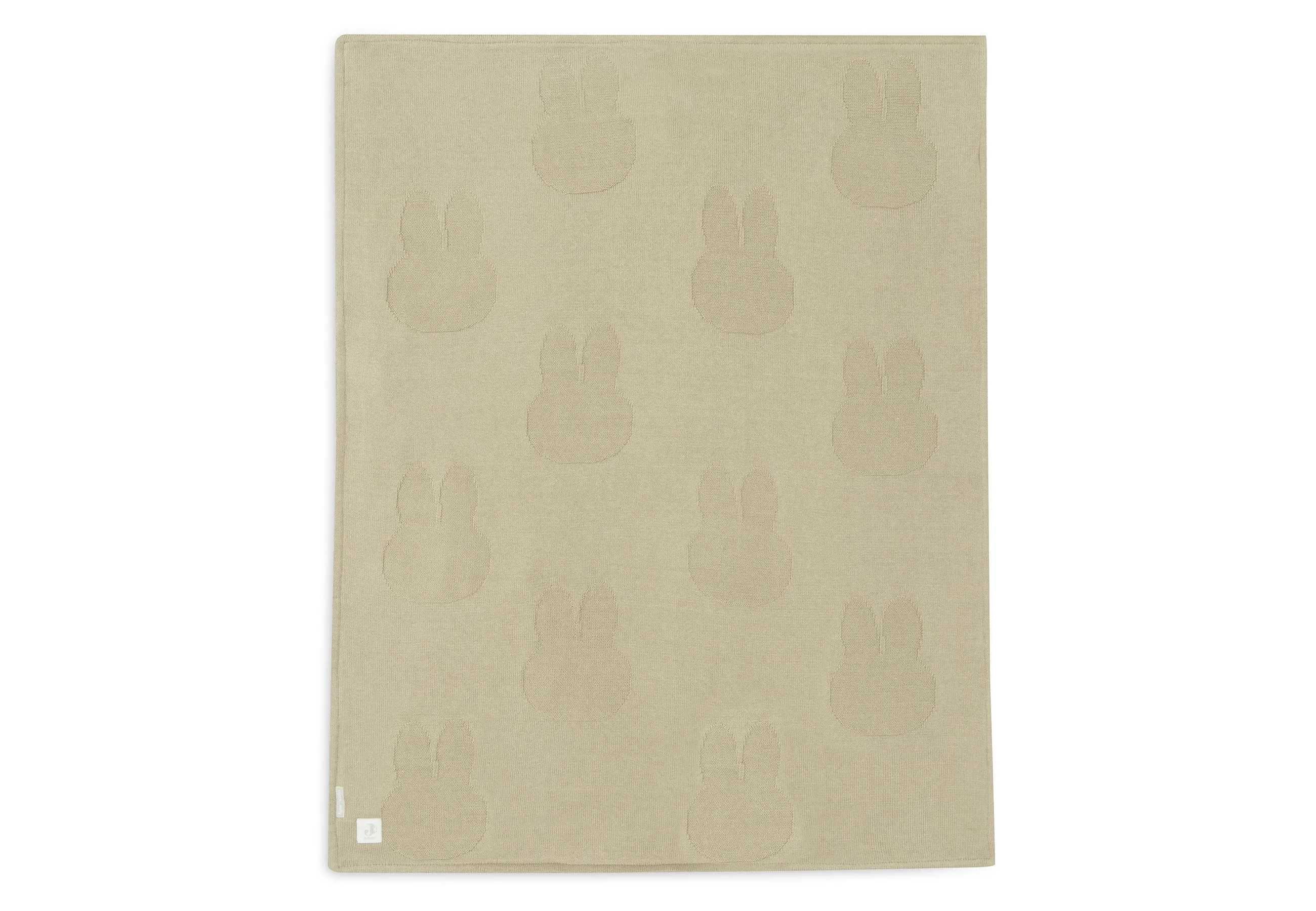 Blanket Cot 100x150cm Miffy - Olive Green/Coral Fleece