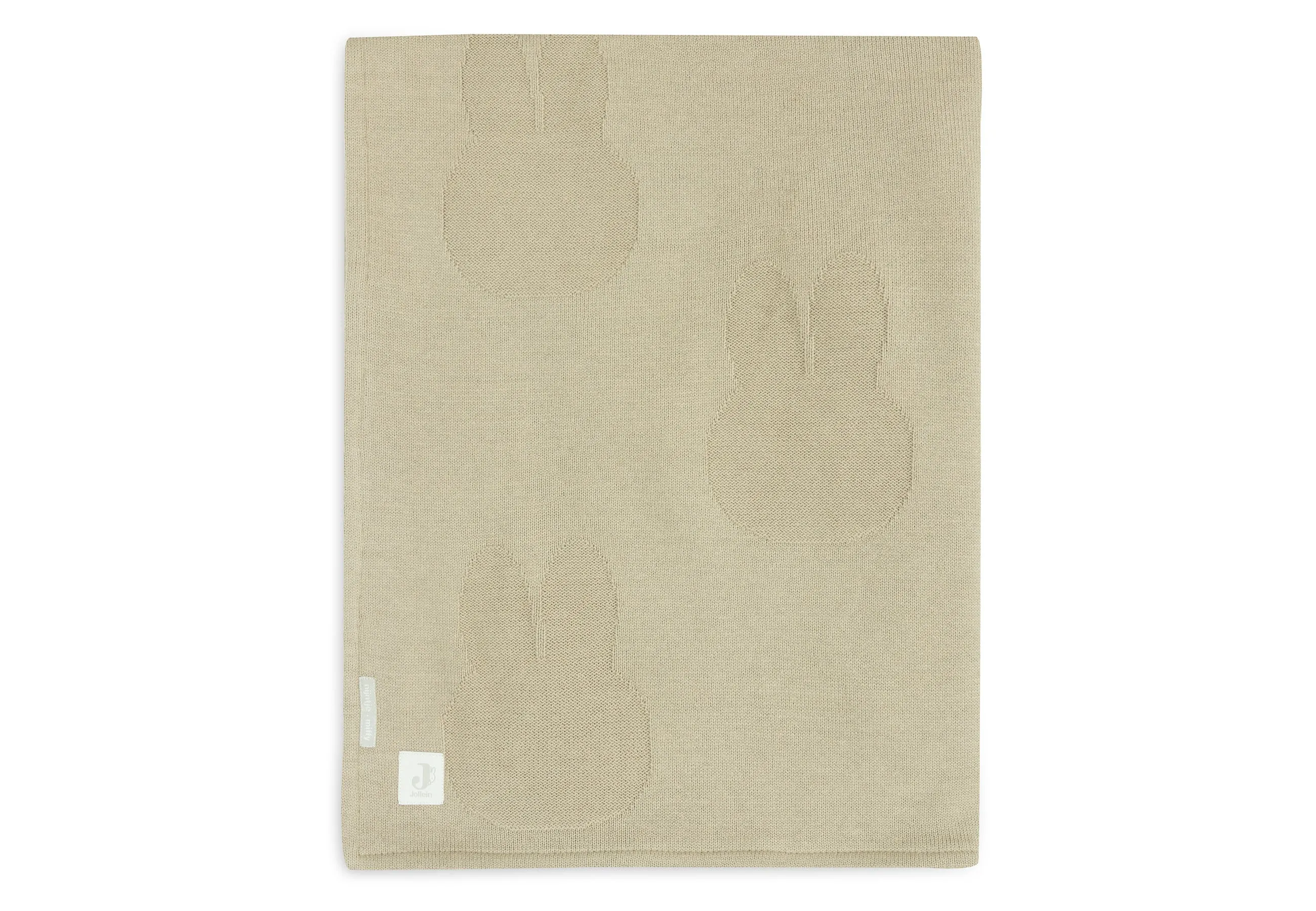 Blanket Cot 100x150cm Miffy - Olive Green/Coral Fleece