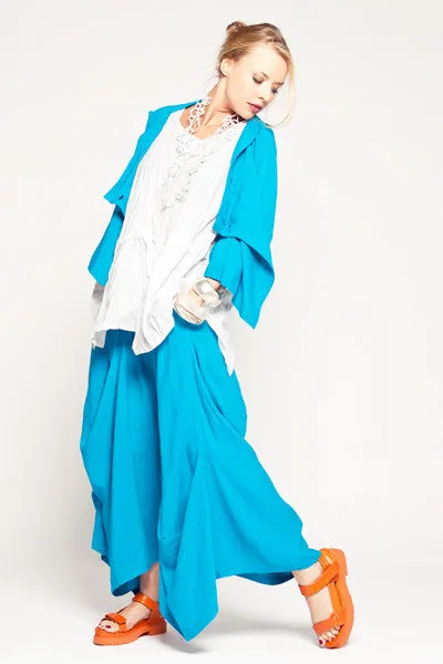 Brilliant Jacket in Turquoise Papyrus