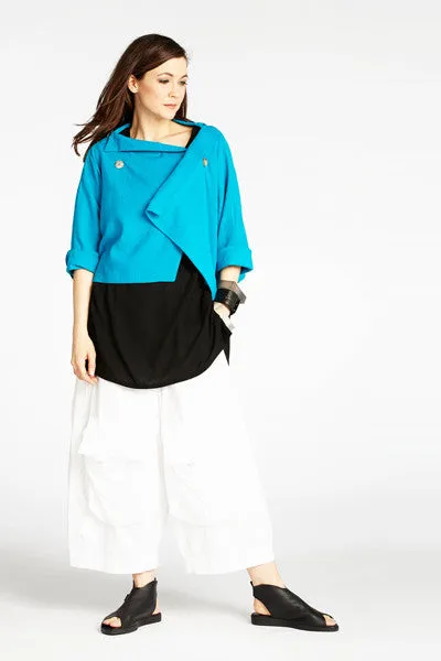 Brilliant Jacket in Turquoise Papyrus