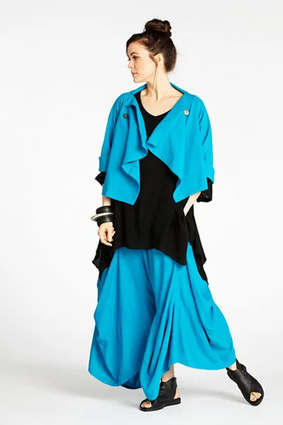 Brilliant Jacket in Turquoise Papyrus