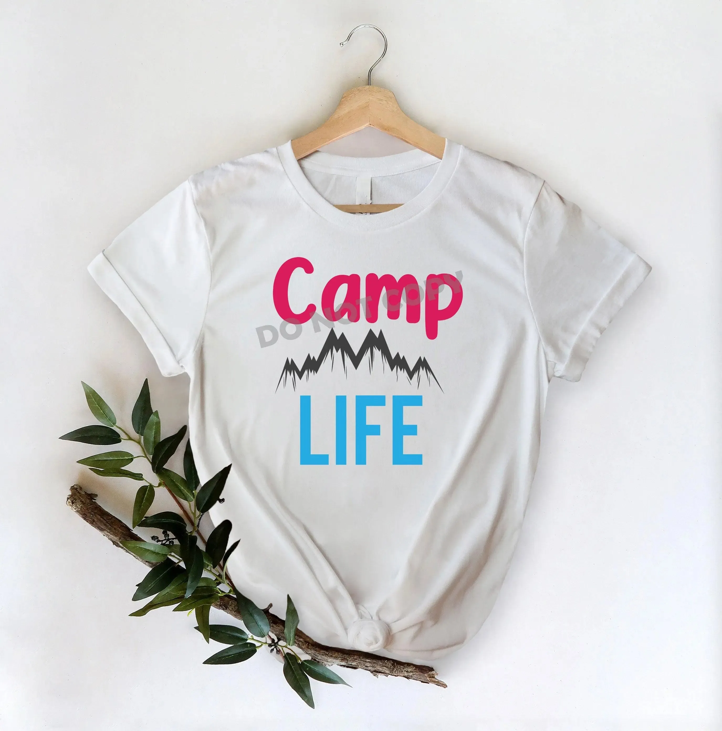 Camp Life Mountain - DTF Transfer