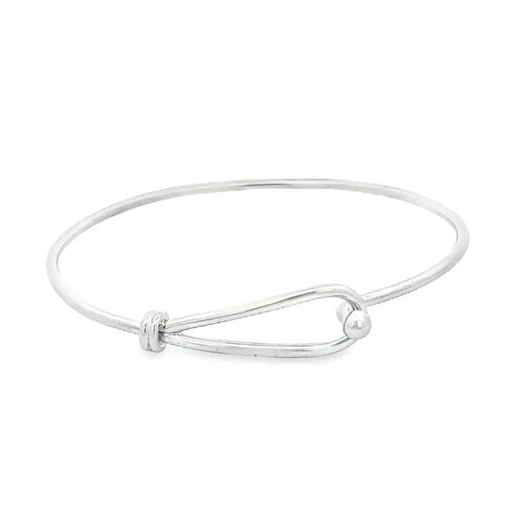 Cape Cod Style Hook Bracelet, Sterling