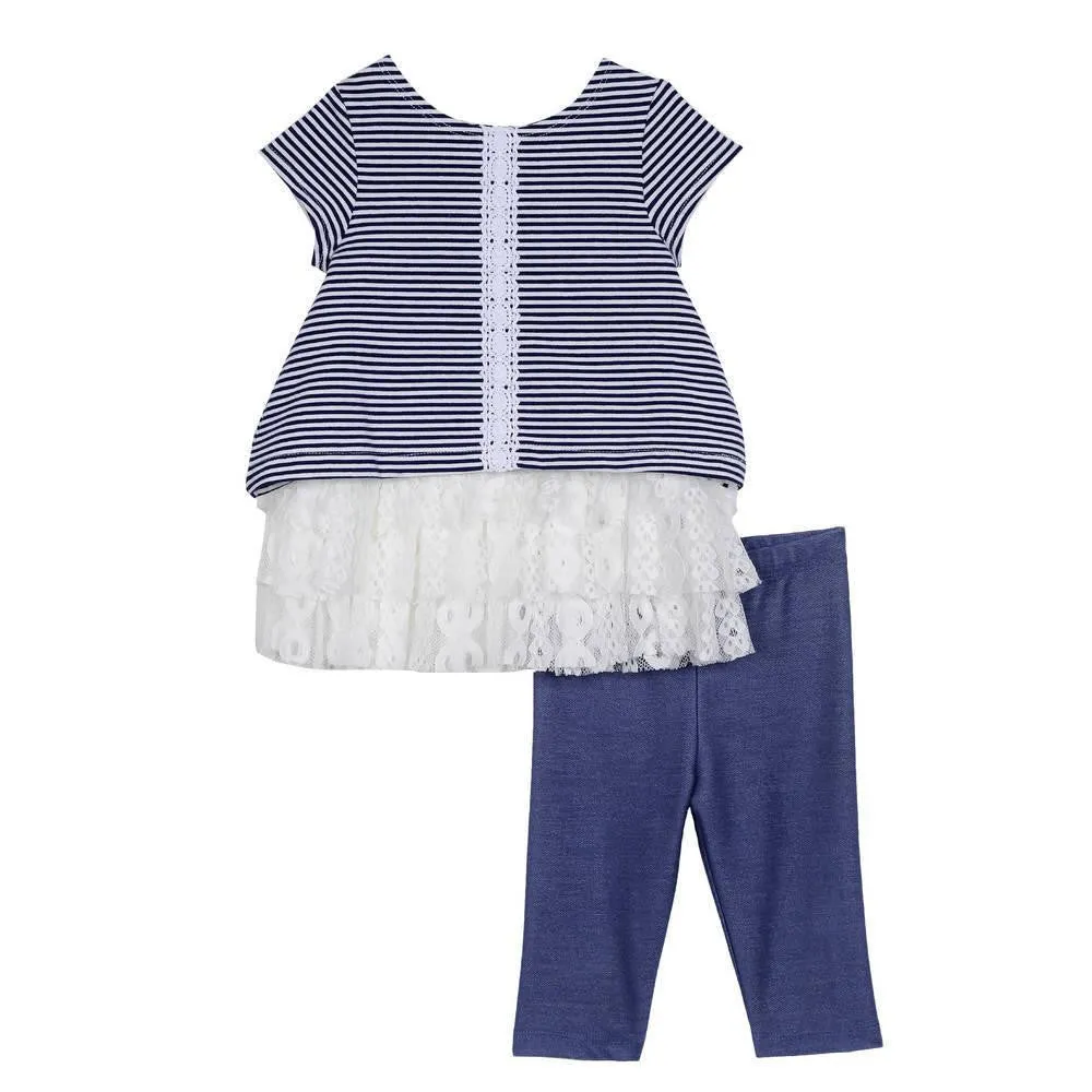 Cass Blue Legging Set