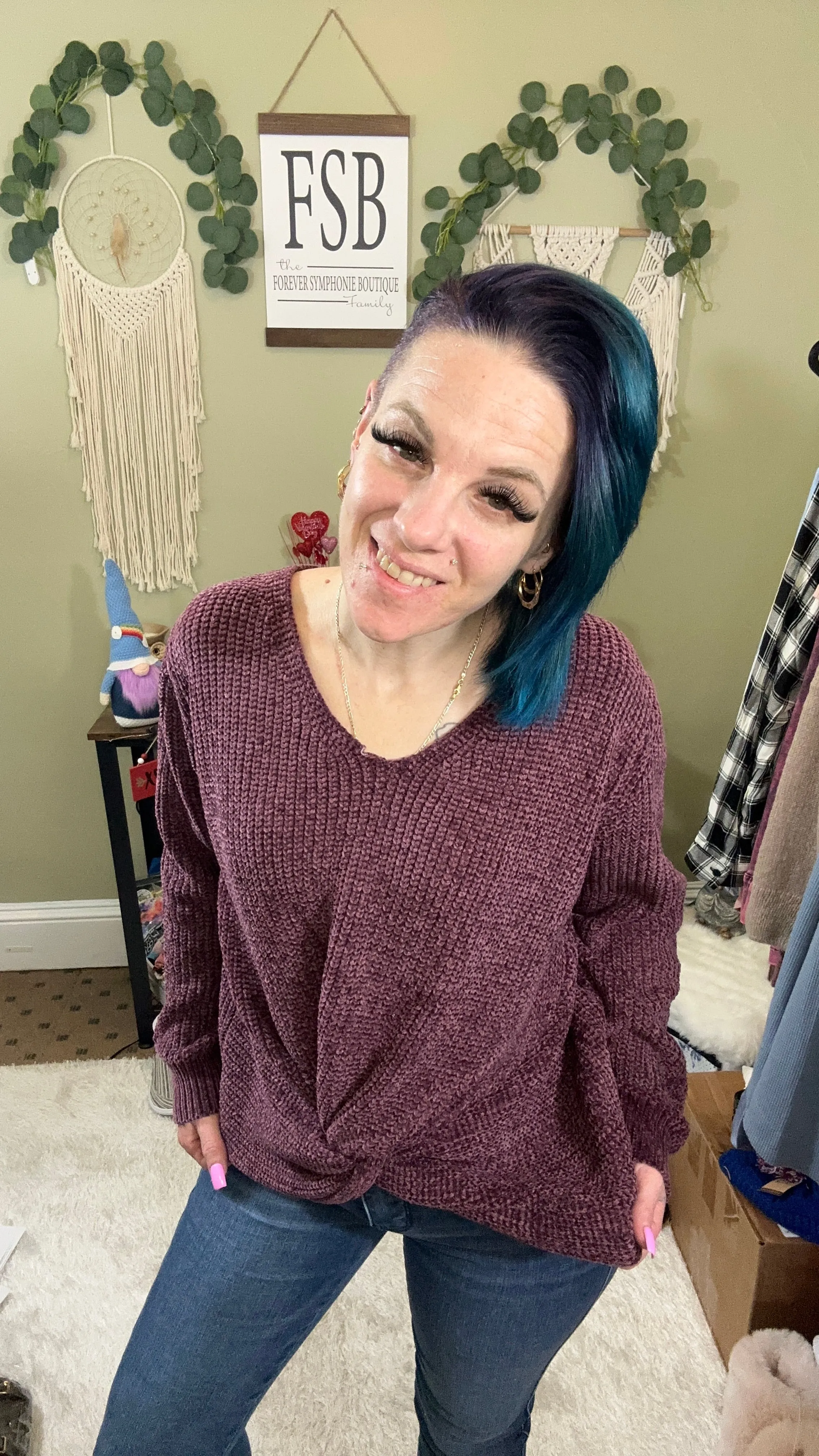 Chenille O’Neal In Purple