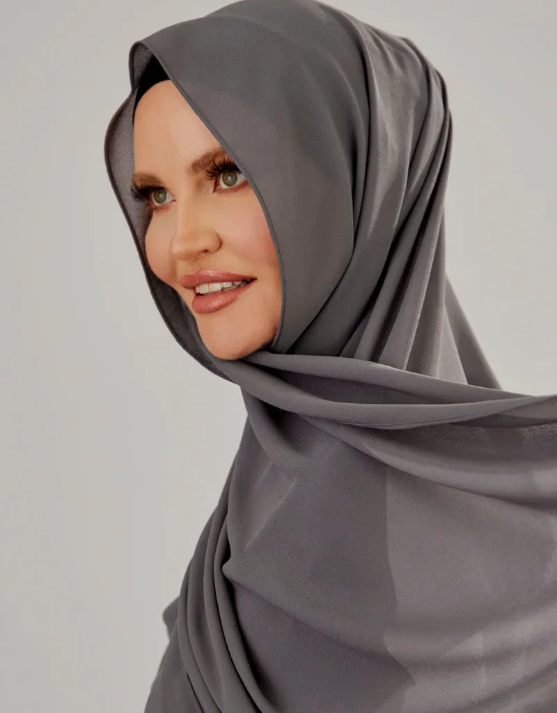 Chiffon Shawl - Shades of Black