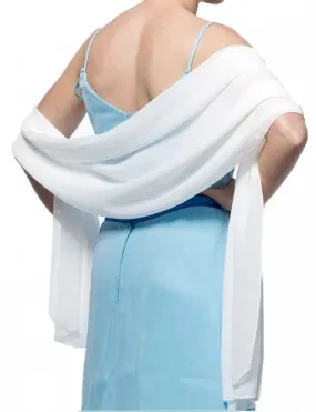 Chiffon Wedding Bridal Shawl Wrap Scarf Wedding Accessories