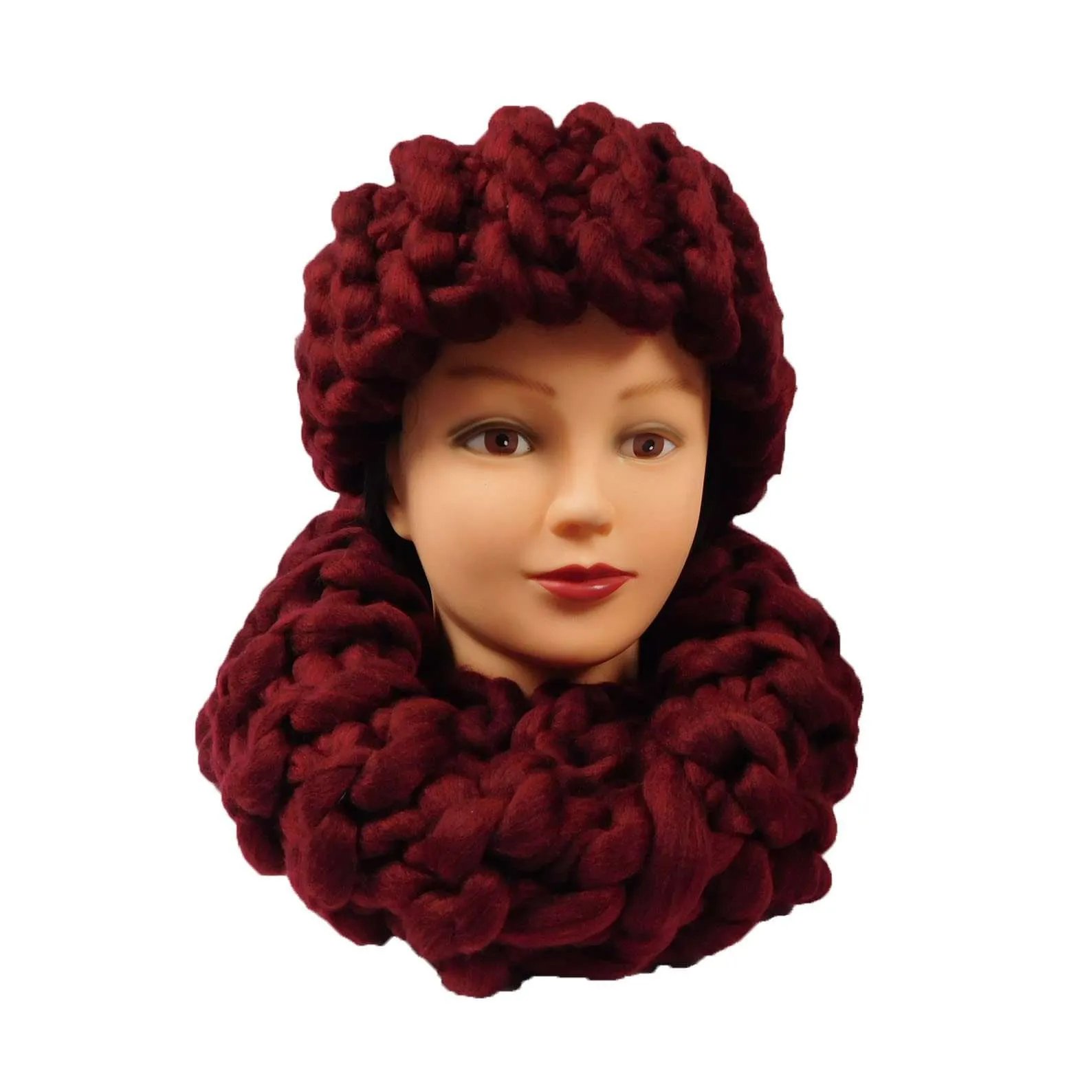 Chunky Knit Infinity Scarf