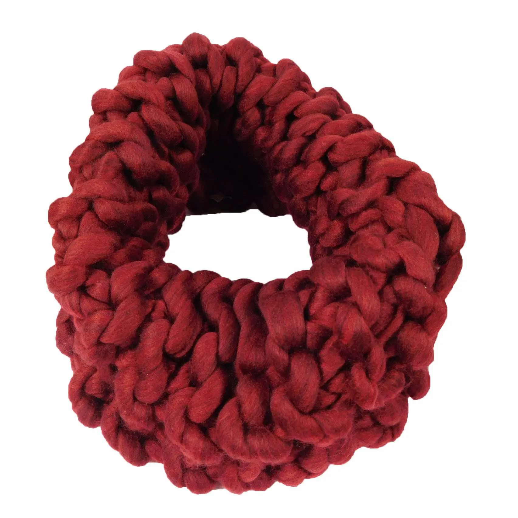 Chunky Knit Infinity Scarf