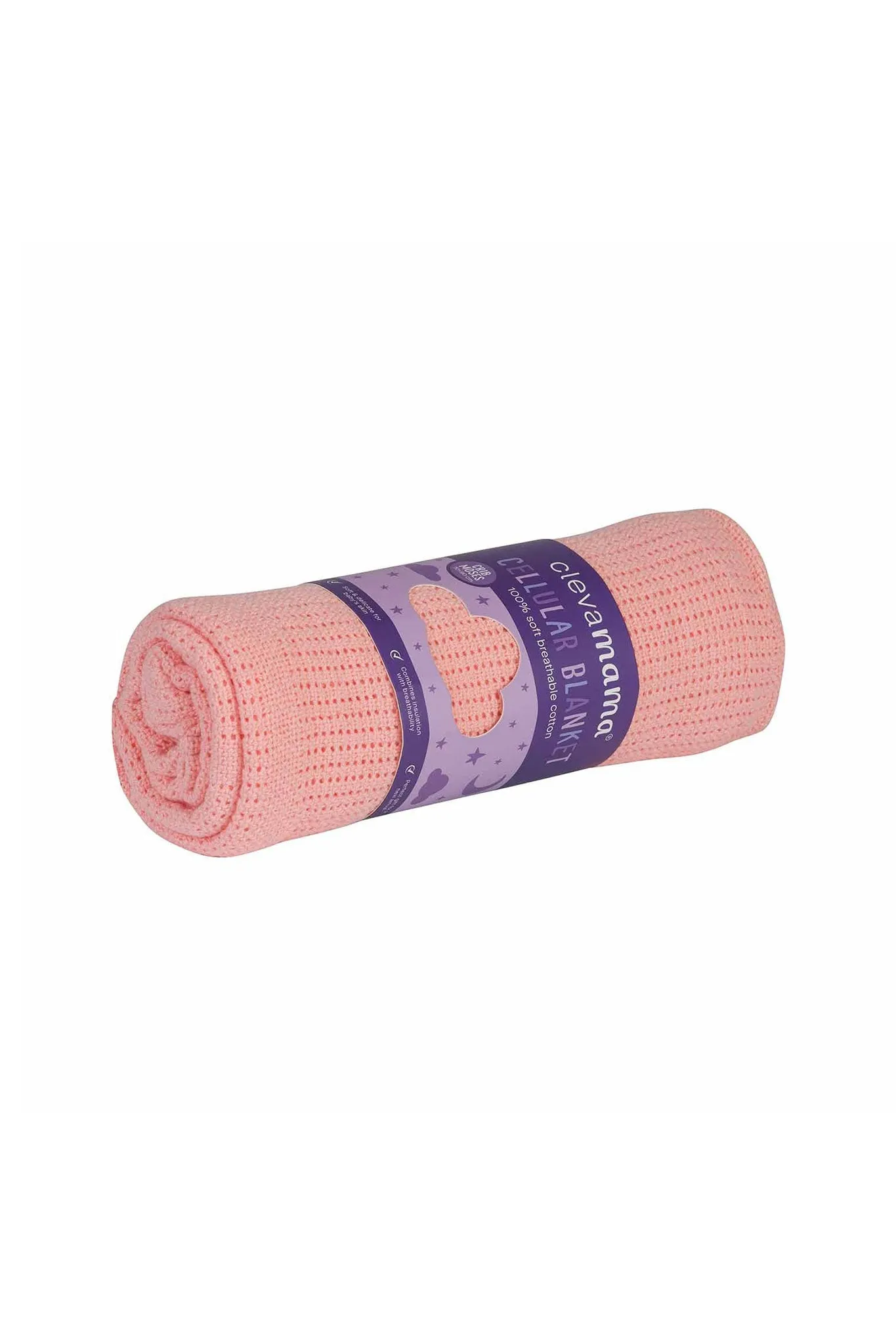 Clevamama Cellular Cotton Blanket - 90 cm x 70 cm