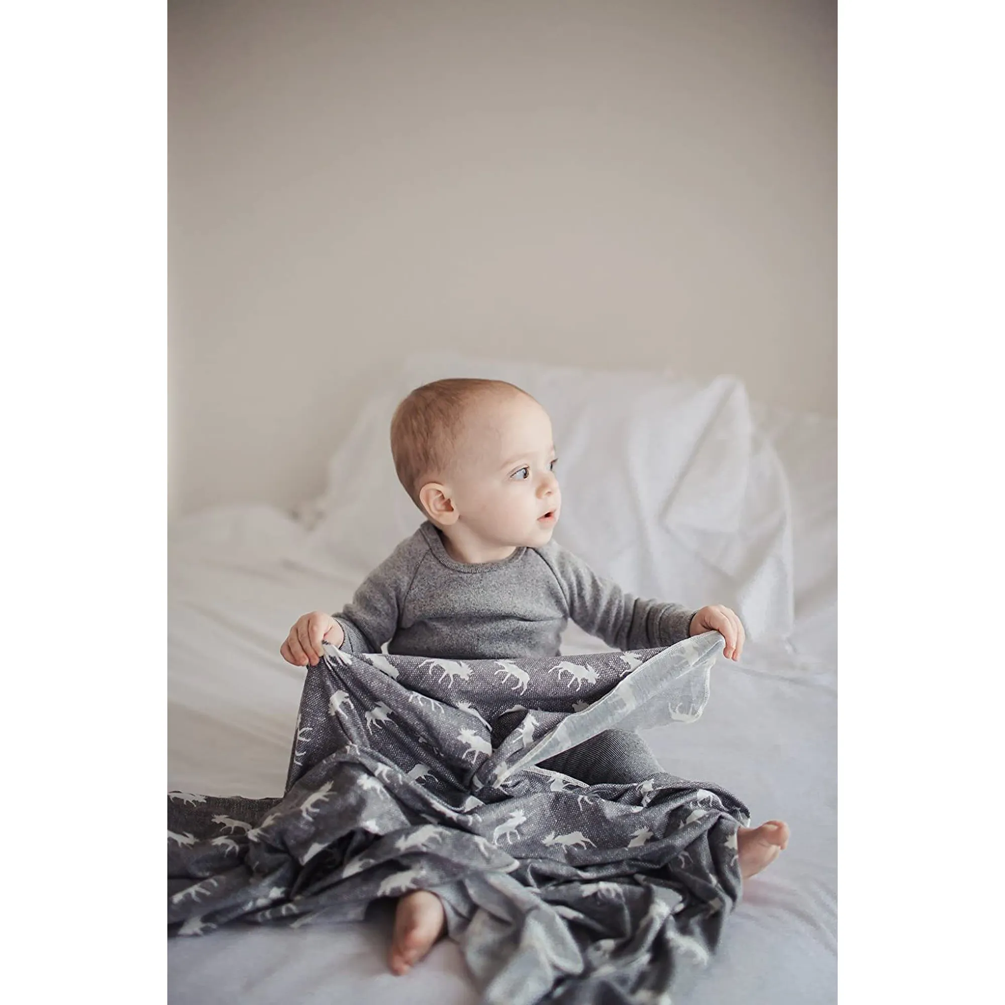 COPPER PEARL Scout Swaddle Blanket