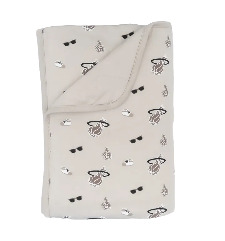 Court Culture x Kyte Baby Neutral HEAT Toddler Blanket