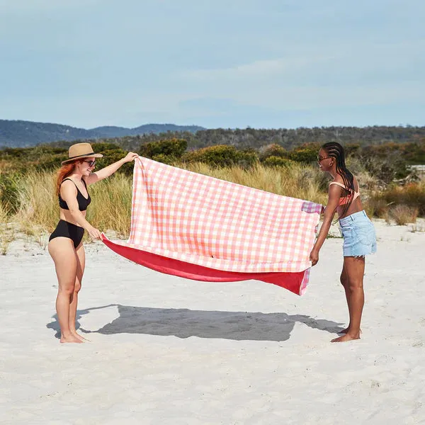 Dock & Bay Picnic Blanket - Strawberries & Cream