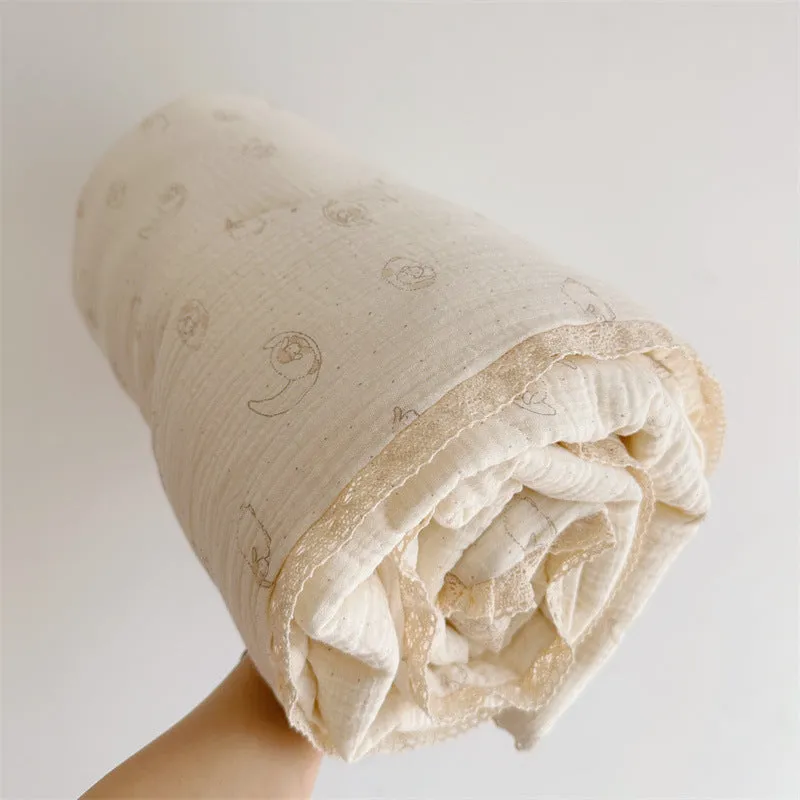 Dreamy Animals Neutral Gender Cotton Baby Quilts