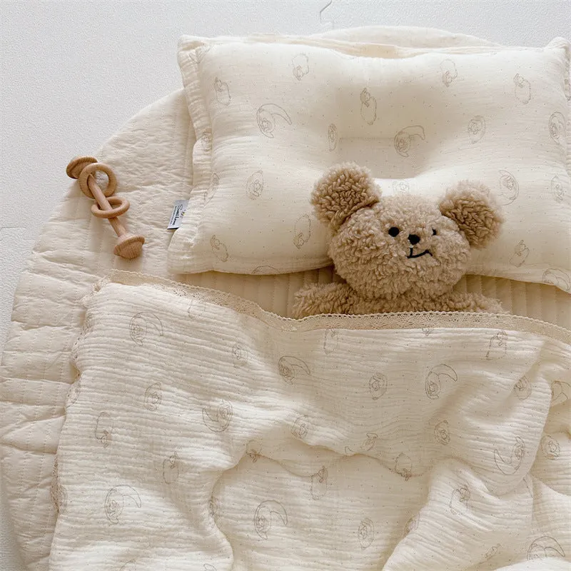 Dreamy Animals Neutral Gender Cotton Baby Quilts
