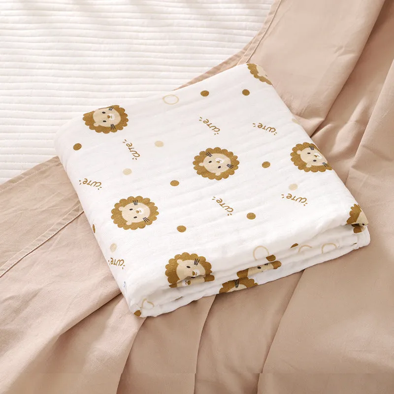 Earthy Pure Cotton Baby Blanket