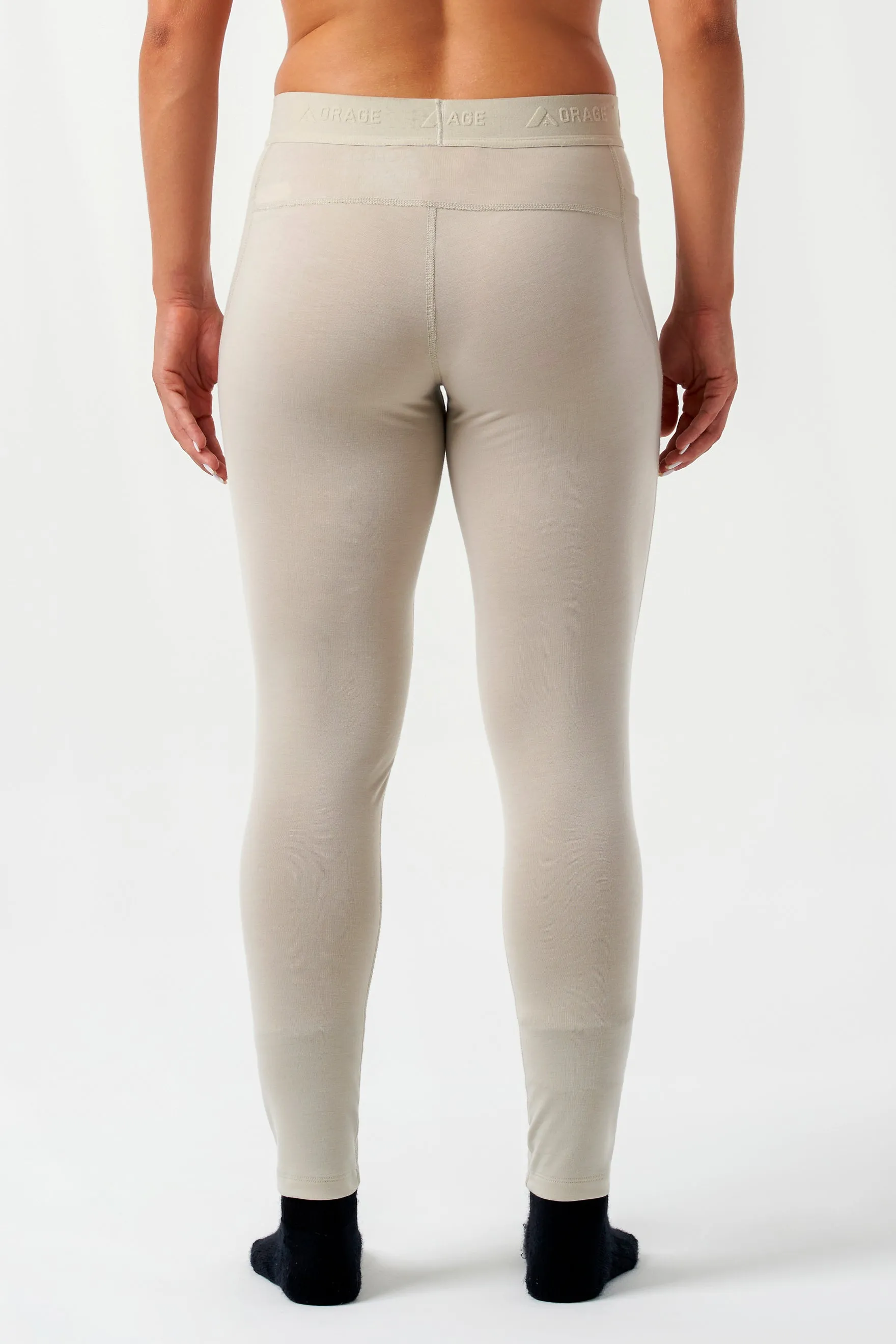 Edelweiss Heavy Base Layer Pant-Dark birch
