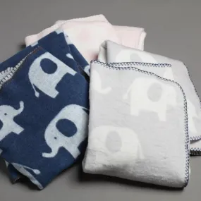 Elephant Baby Fleece Pram Nursery Pram Blankets