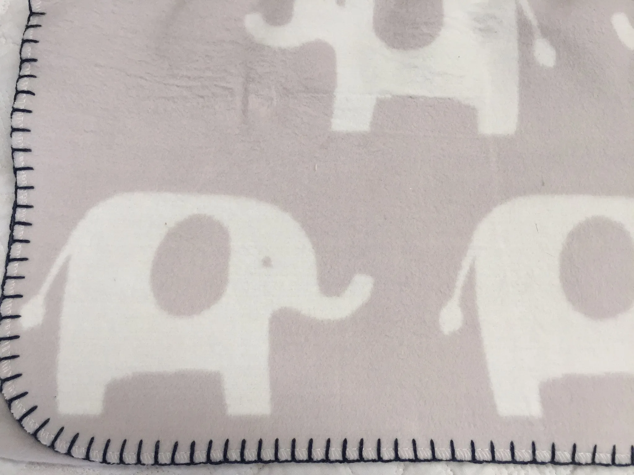 Elephant Baby Fleece Pram Nursery Pram Blankets