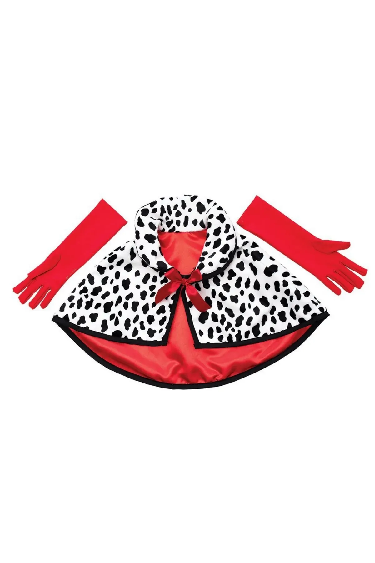 Ella de Vil Cape, Gloves, Wig