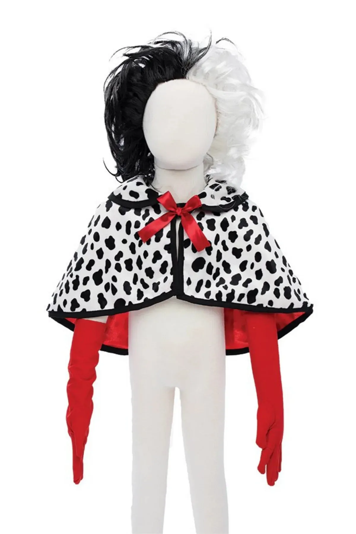 Ella de Vil Cape, Gloves, Wig