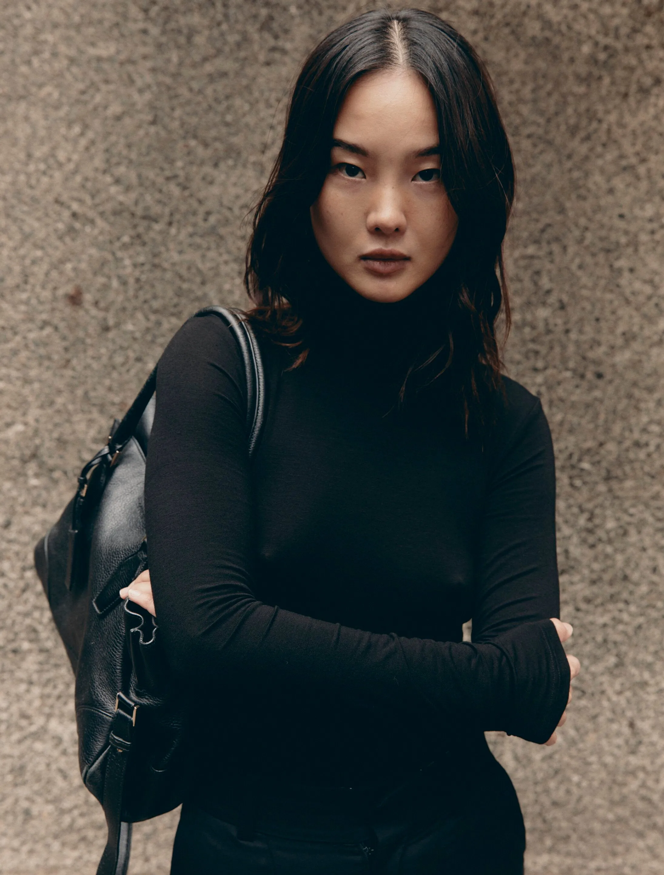 Ellon Turtleneck in Black