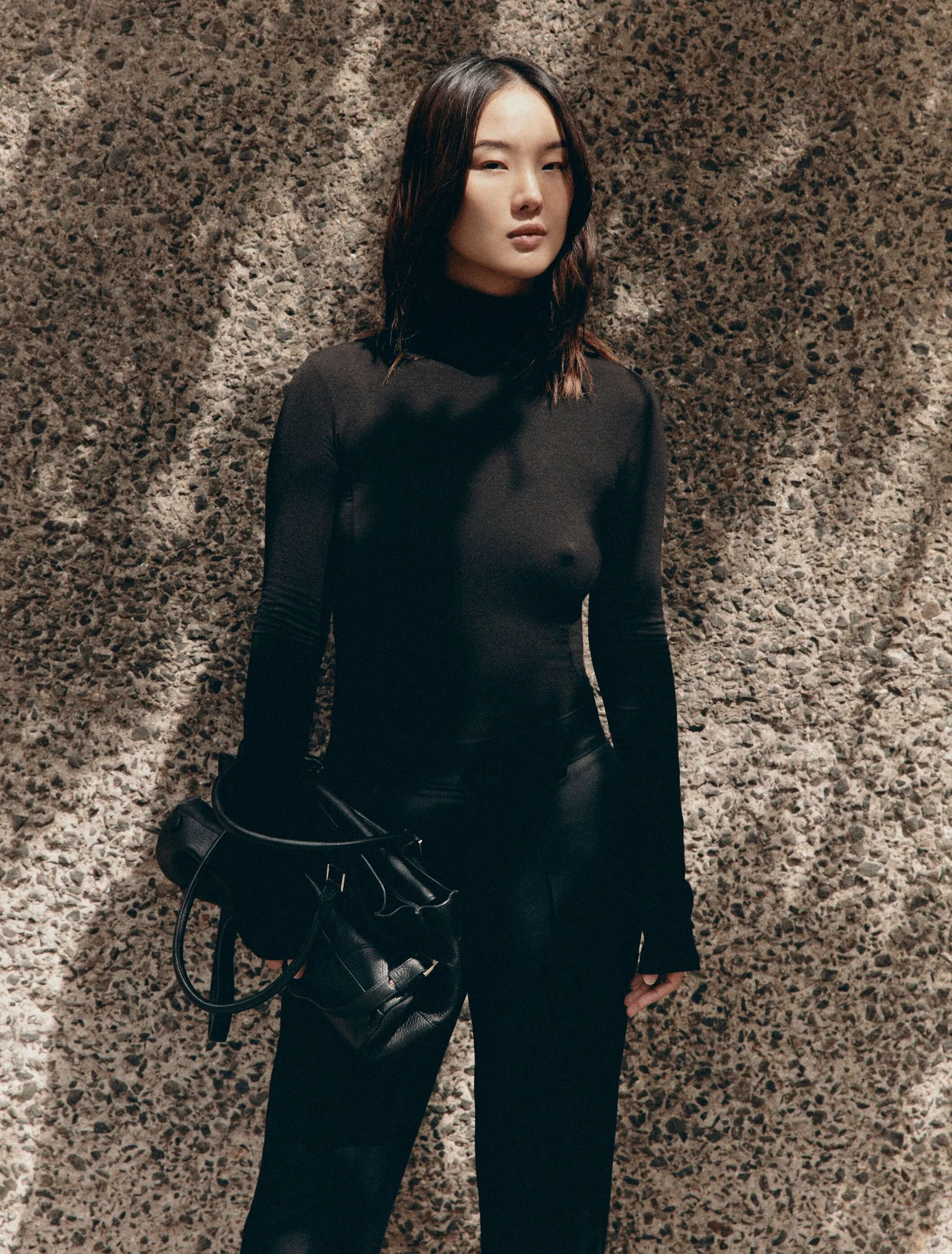 Ellon Turtleneck in Black