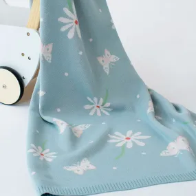 Enchanted Cotton Knit Baby Blanket Indus Design