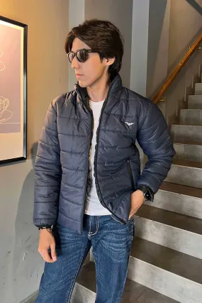 Eternity Men's Logo Embroidered Slim Fit Puffer Jacket