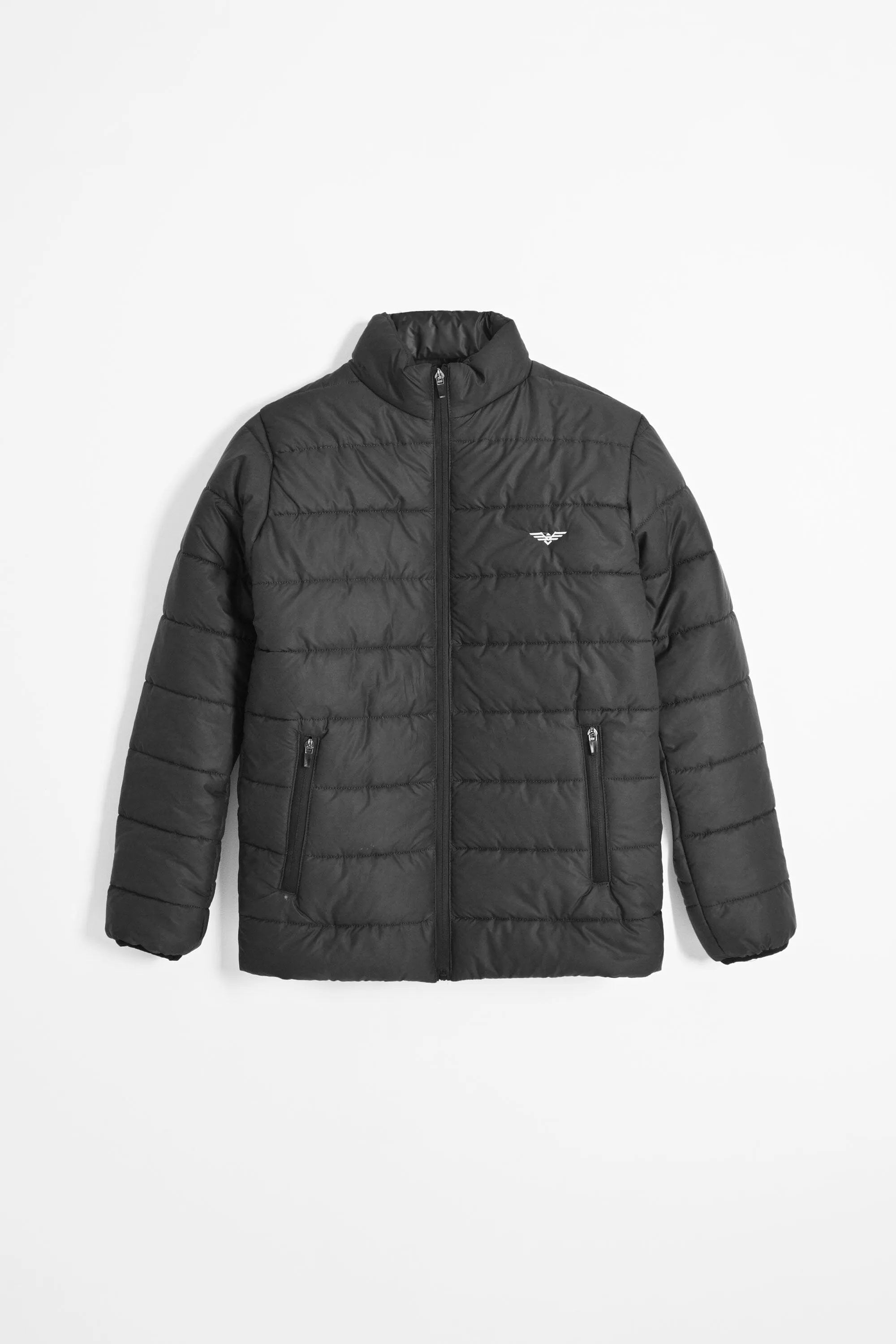 Eternity Men's Logo Embroidered Slim Fit Puffer Jacket