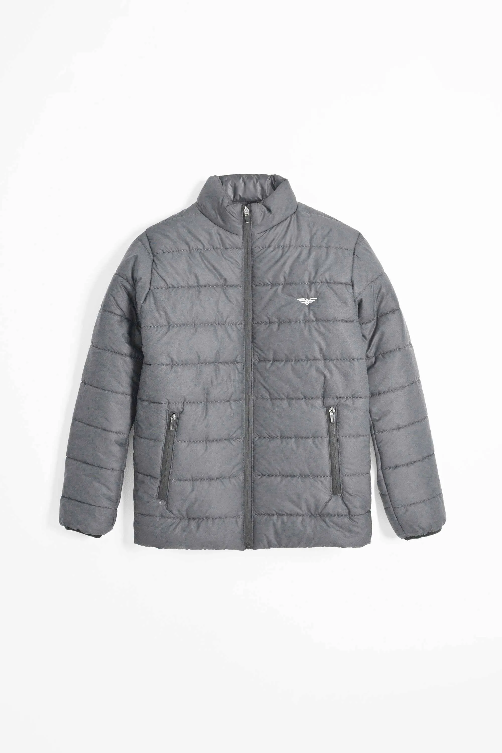 Eternity Men's Logo Embroidered Slim Fit Puffer Jacket