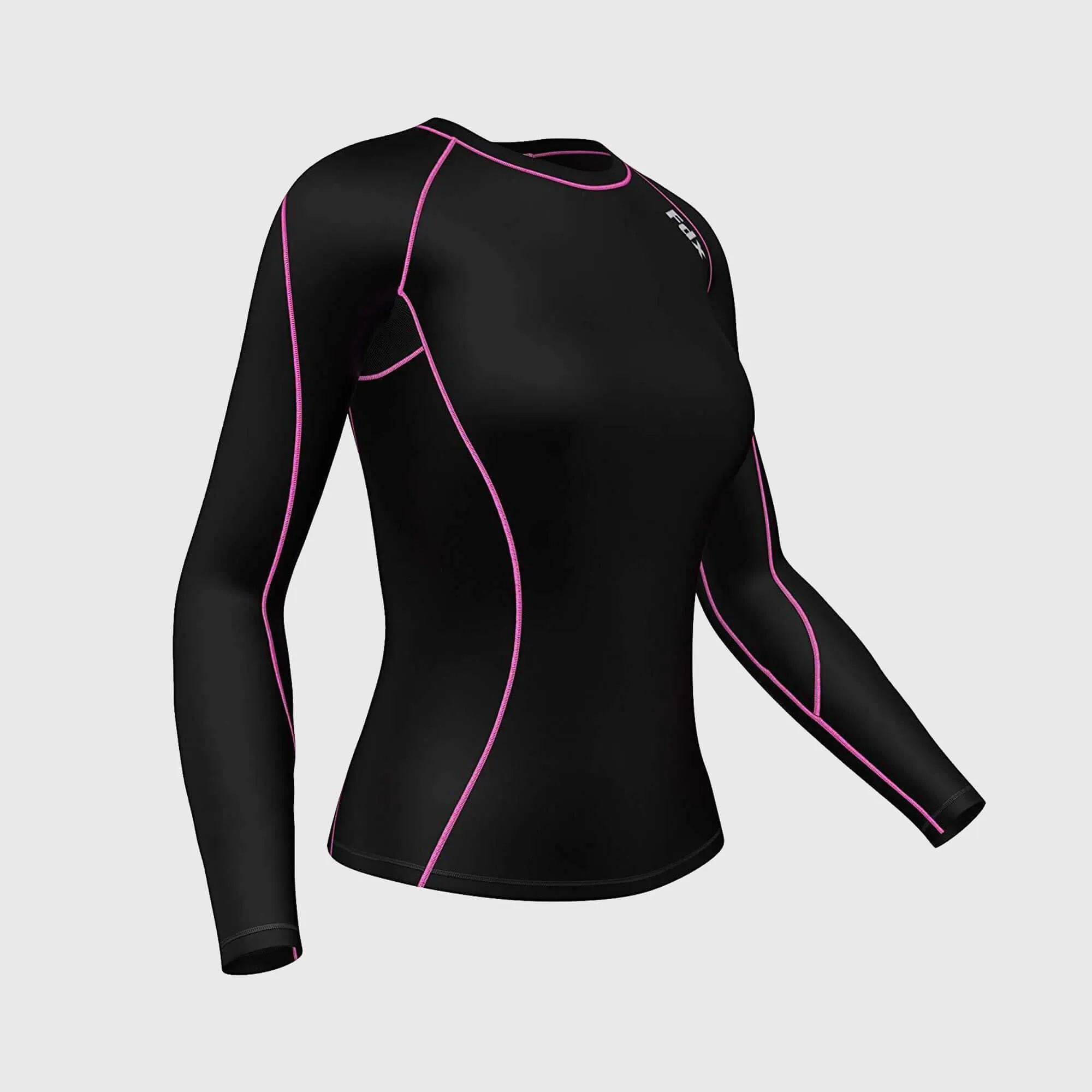 Fdx Women's Set Monarch Pink Compression Top & Leggings