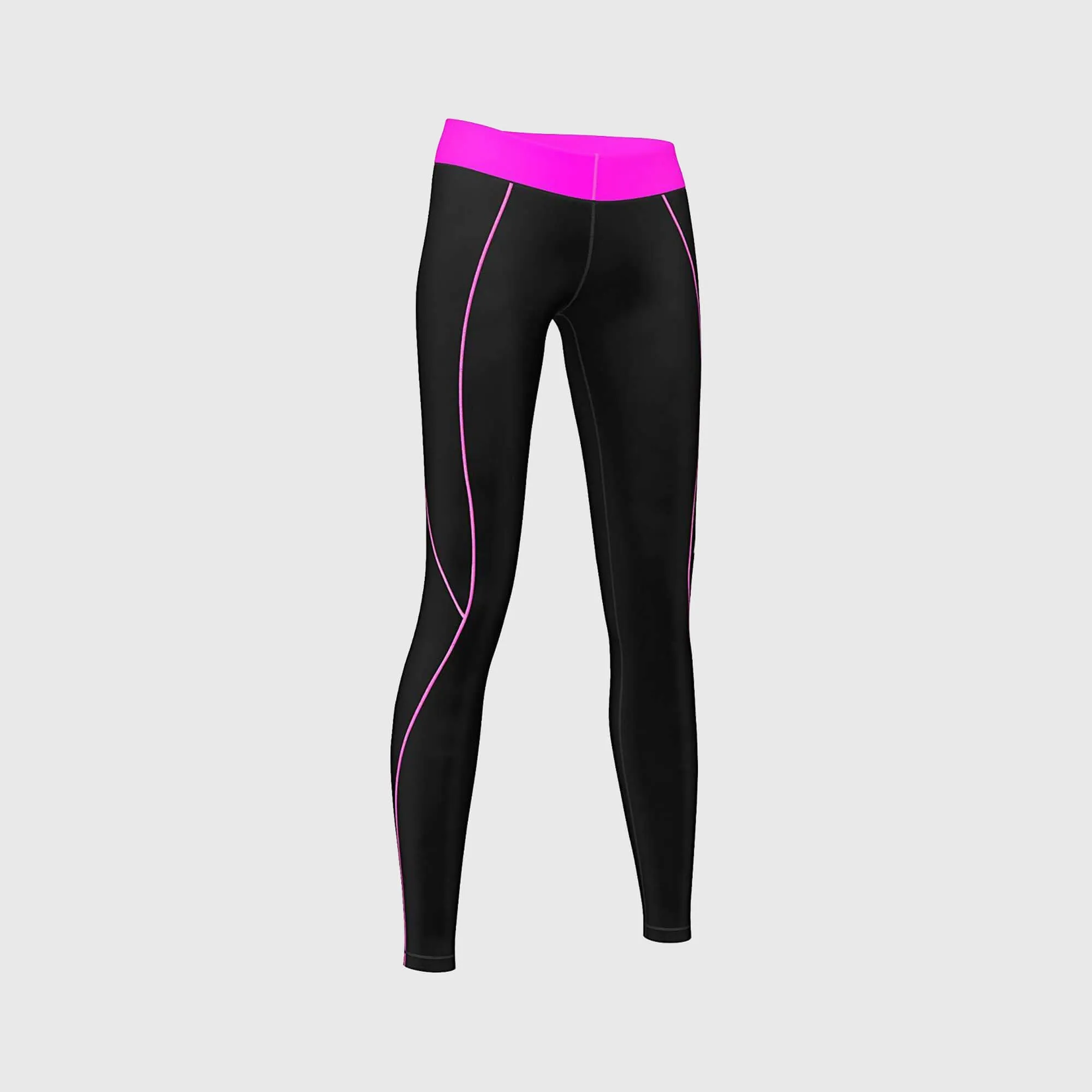 Fdx Women's Set Monarch Pink Compression Top & Leggings