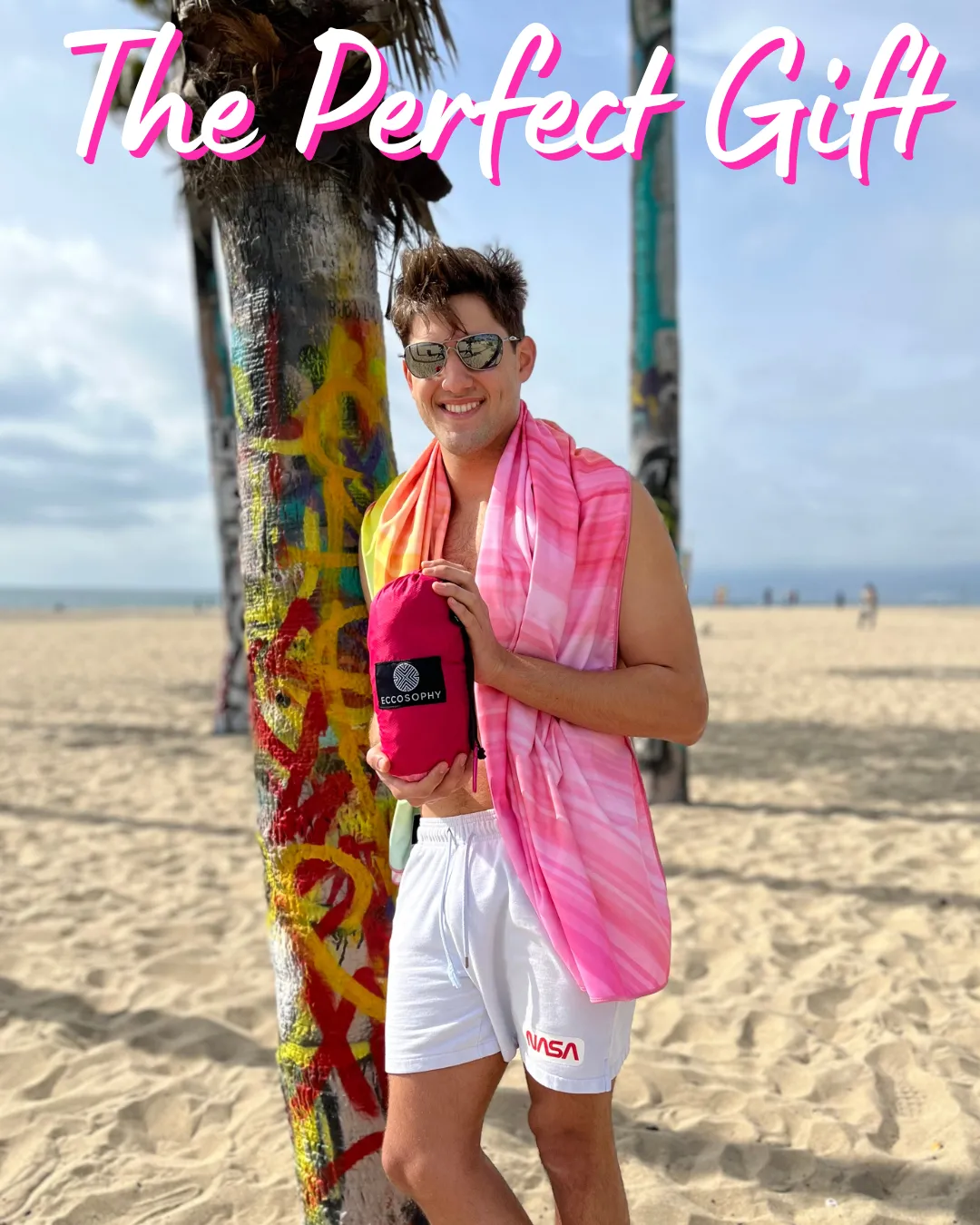 Fuchsia Beach Blanket