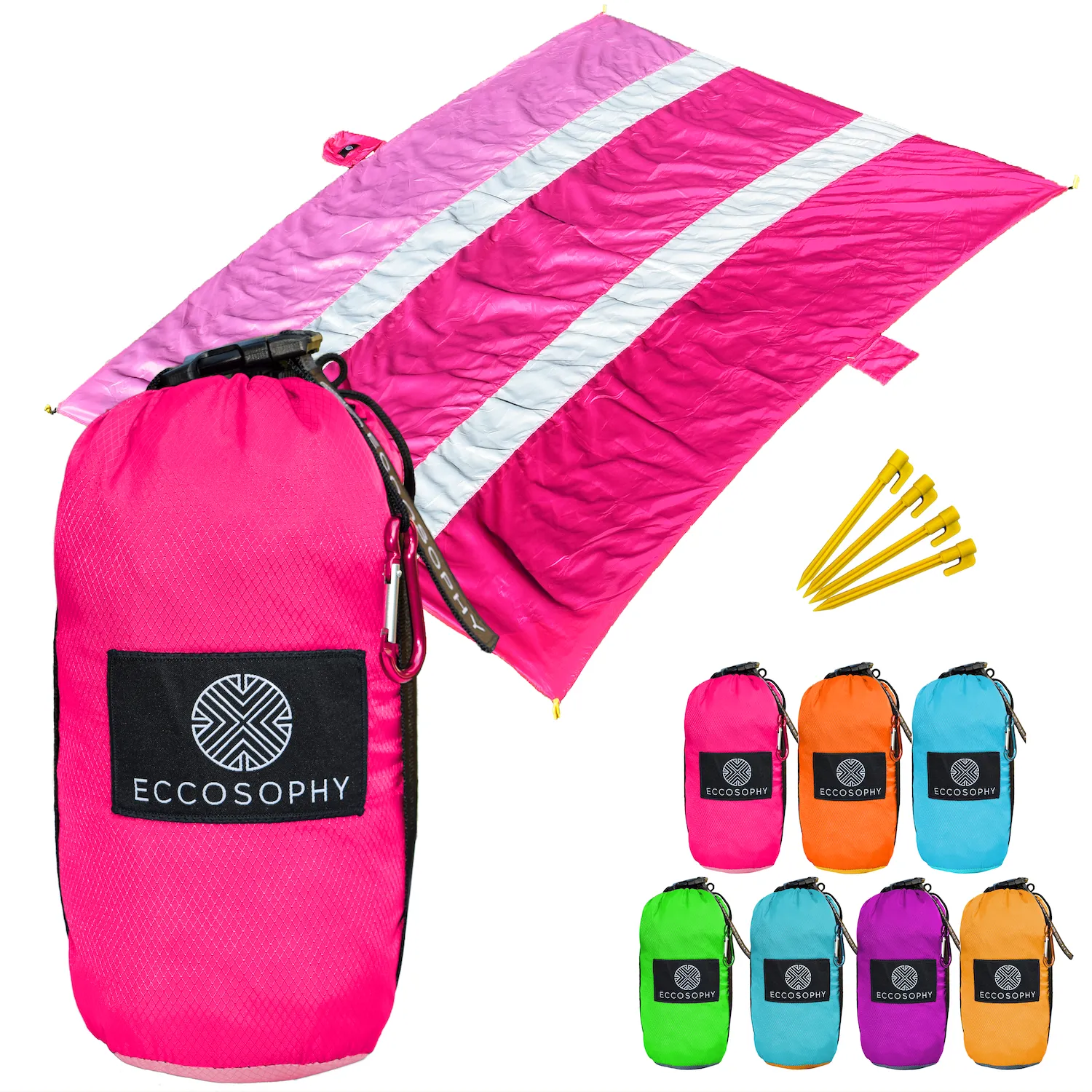Fuchsia Beach Blanket